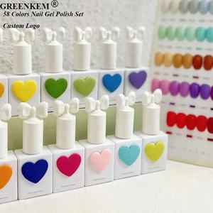 Juego <span class=keywords><strong>de</strong></span> esmaltes <span class=keywords><strong>de</strong></span> <span class=keywords><strong>uñas</strong></span> <span class=keywords><strong>de</strong></span> Gel Uv, 58 colores personalizados, <span class=keywords><strong>2023</strong></span>, alta calidad, OEM, venta al por mayor - Product Image 1