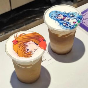 เครื่องทำลาเต้อาร์ต EVEBOT EB-FC1 พร้อมหมึกกินได้สีสันสดใส สำหรับพิมพ์ภาพ 3 มิติลงบนเค้ก มาการอง โยเกิร์ต ด้วยหมึกพิมพ์อาหาร สามารถพิมพ์ภาพส่วนตัวได้ - Product Image 4