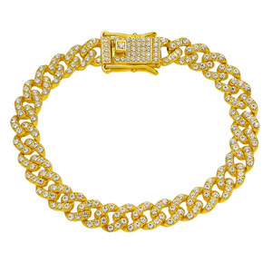 Hot Selling High Quality Personalized Spliced Geometric Chain <b>Bracelet</b> Hiphop Trendy Simple Handmade Men's <b>Bracelets</b> Wholesale - Product Image 6