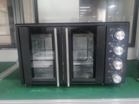 Four à convection électrique domestique de haute qualité avec double porte vitrée et commande à trois ou quatre boutons