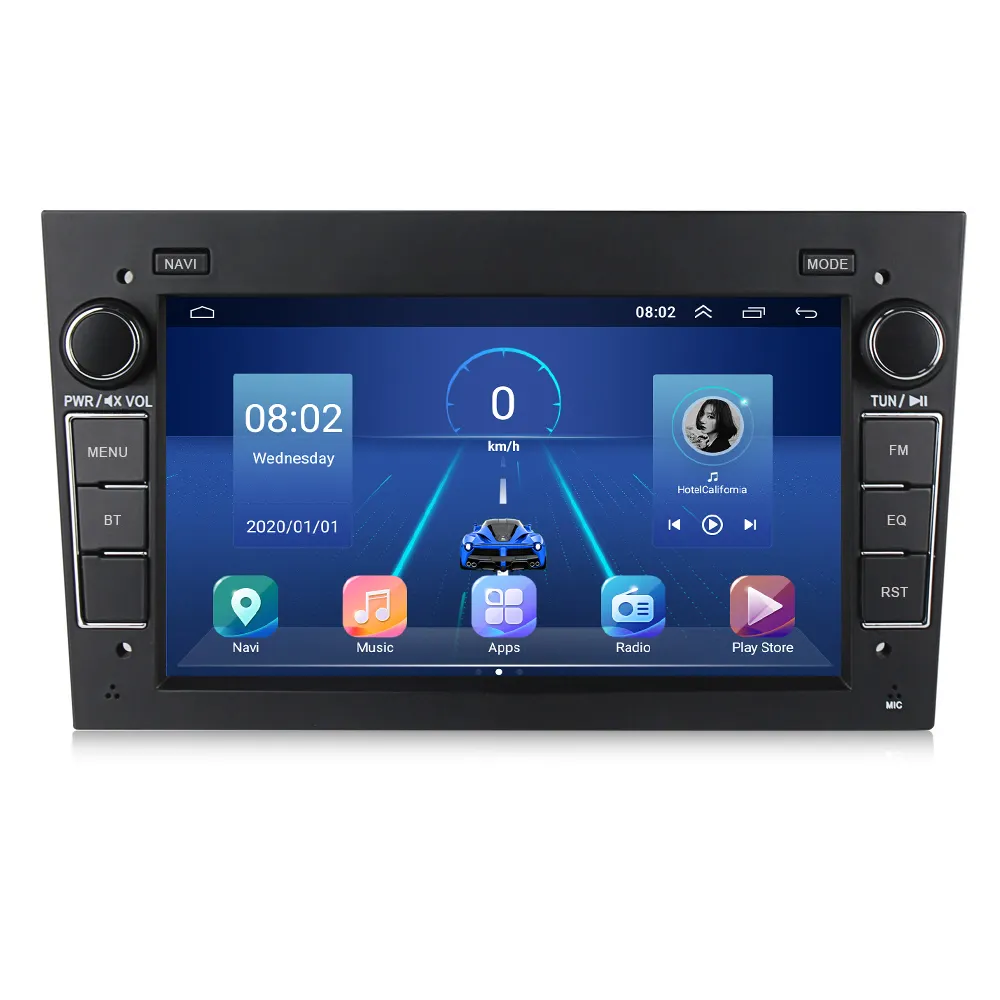 Mekede Android 11CAR lettore DVD per Opel Vauxhall Astra H J Vectra Antara autoradio Audio STEREO GPS WIFI 2.5D schermo