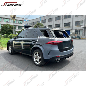 Kit de carrosserie de conversion pour <span class=keywords><strong>Mercedes</strong></span>-Benz <span class=keywords><strong>ML</strong></span> W166 GLE 2012-2018, transformation de l'ancien modèle en nouveau, mise à niveau vers le modèle 2019 W167 GLE63 AMG - Product Image 6