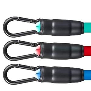 Fasce di resistenza alla caviglia portatili con polsini TPE e materiali in lattice per ginnastica Body Building glutei allenamento e allenamento - Product Image 4