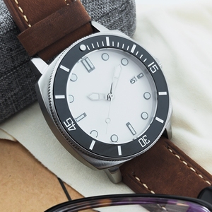 NOUVELLES Montres automatiques de luxe 42 mm avec cadran stérile, mouvement <span class=keywords><strong>NH35</strong></span>, verre saphir, logo personnalisé, résistance à l'eau 100 m - Product Image 6