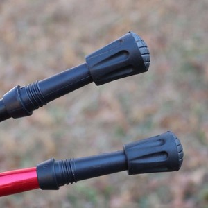 Protège-pieds pour bâton de trekking QIANGSHENG, TPR rond antidérapant, résistant à l'usure, accessoires pour bâton de randonnée L2 - Product Image 2