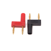 Adaptador de Conexión Eléctrico de 4mm y 2mm, Doble Cortocircuito, BNC/Horquilla/Pin/Macho-Hembra a Conector Banana