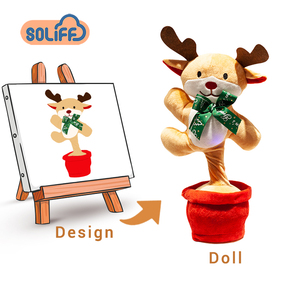 Factory OEM Custom Plushie Haz tu propio diseño Stand Up Stuffed <span class=keywords><strong>Kpop</strong></span> Idol Custom Plush dolls - Product Image 3