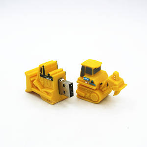 GAI-001Bulk promosyon hediyesi buldozer şekilli 16GB usb yüksek kalite serin Dozer şekli usb pendrives sticks - Product Image 6