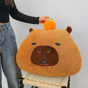 Creative Soft Cartoon Capybara <b>Doll</b> Pillow Sleeping Throw Animal Plush Pillow Bed Decoration Capybara Pillow Gift for Children - Product Image 4
