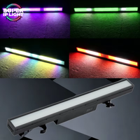 Barres de lumière stroboscopiques LED RGB WA étanches IP65 pour scène, projecteurs à effet wash extérieur avec contrôle DMX RDM, raccordement sans coupure