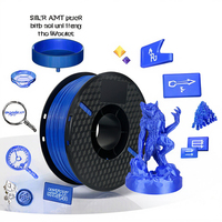 Filament d'impression 3D de haute qualité 1 kg/rouleau PLA/ABS/PCL/PETG/TPU/HIPS/PP/BOIS/Fibre de carbone Recharge de filament d'imprimante 3D Plastique PLA 1,75 mm