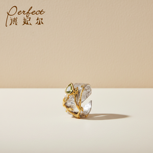 Fornitore di <span class=keywords><strong>Gioielli</strong></span> da Donna Anello di Lusso con Perla in Argento Sterling 925 Placcato Oro dal Design Artigianale Personalizzato di <span class=keywords><strong>Epoca</strong></span> Marocchina - Product Image 2