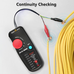 BSIDE Dual Mode Network Wire Finder FWT82 RJ45 RJ11 BNC Interface 300M Range - Product Image 4
