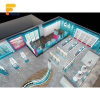 Fournisseur de tables de présentation verrouillables pour magasins de détail industriels, kiosque de pharmacie