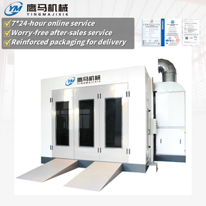 <span class=keywords><strong>Cabine</strong></span> <span class=keywords><strong>de</strong></span> <span class=keywords><strong>peinture</strong></span> <span class=keywords><strong>automobile</strong></span> électrique à haute efficacité, durable, entièrement automatique, pour usage industriel et camions - Product Image 1