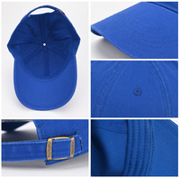 Gorra de Béisbol Clásica Unisex de Algodón de 6 Paneles con Logotipo Bordado Personalizado, Ajustable, para Uso Casual