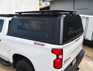 Cubiertas para Camionetas RAM 1500, <span class=keywords><strong>Chevrolet</strong></span> Silverado, GMC, Tacoma, Sierra, Impermeables, Rígidas, de Aluminio, para Camionetas Pickup, Tipo <span class=keywords><strong>Camper</strong></span> - Product Image 3