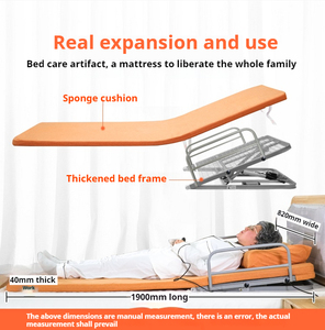 Multifunktion ale elektrische verstellbare Bett matratze Ältere Behinderte Langlebiges Metall Elektrische häusliche Pflege Patienten bett - Product Image 6