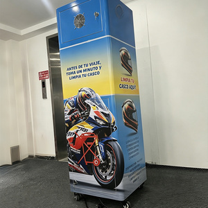 Équipement distributeur automatique personnalisé pour le lavage et la désodorisation des casques et des chaussures, avec motif imprimé, pour les stations-service - Product Image 2