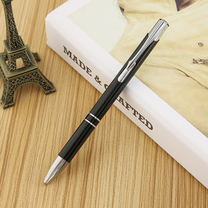 Stylo bille en métal multi-tons pratique, logo imprimé personnalisé, écriture fluide, pour le personnel de bureau, cadeaux d'affaires en gros - Product Image 3