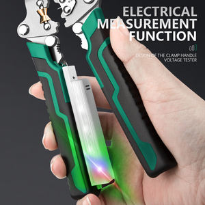 Industrie Toonaangevende Opvouwbare Elektrische Stalen Pen Draad Stripper Multifunctionele Speciale Naald Neus Tang Metriek Voor Spanning Vissen - Product Image 6