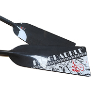 Pagaie de bateau dragon en carbone réglable ultra légère haute résistance IDBF personnalisée Kingpaddle à vendre
