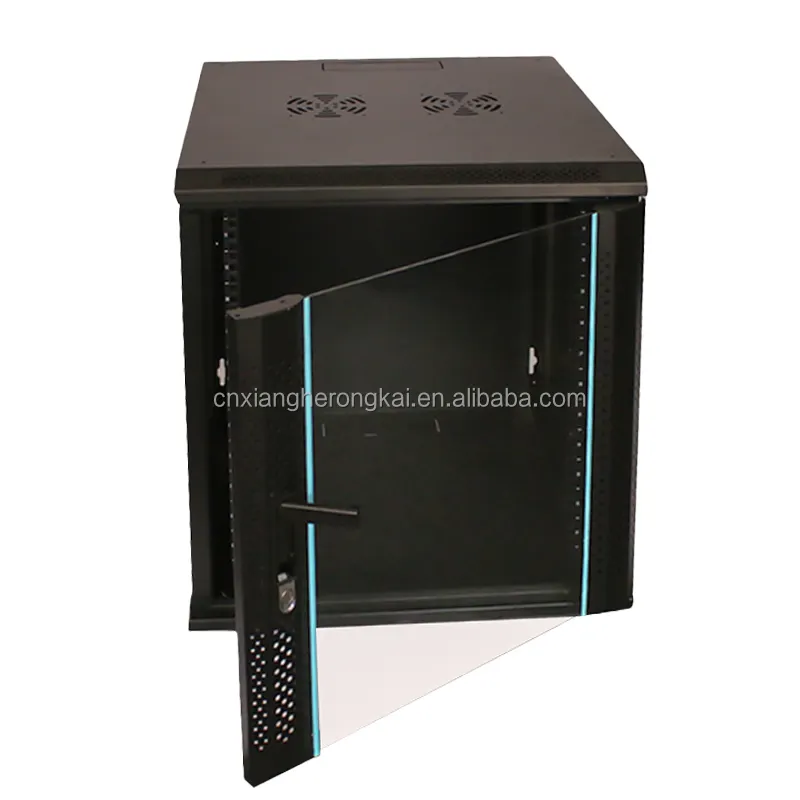 Different size 12u communication equipment best diy equipment server rack for sale with lockable data cabinet