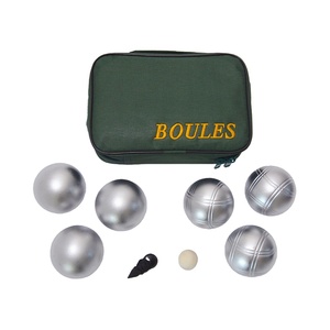Juego <span class=keywords><strong>de</strong></span> 6 bolas <span class=keywords><strong>de</strong></span> <span class=keywords><strong>petanca</strong></span> <span class=keywords><strong>de</strong></span> plata con chorro <span class=keywords><strong>de</strong></span> arena <span class=keywords><strong>de</strong></span> acero para uso en exteriores con <span class=keywords><strong>bolsa</strong></span> <span class=keywords><strong>de</strong></span> <span class=keywords><strong>petanca</strong></span> personalizada - Product Image 5
