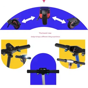 Rechargeable Electronic Kids <strong>Electric</strong> <strong>Scooter</strong> 130W 6.3Inch LED Light 2-Wheel Waterproof IPX4 <strong>for</strong> 4-15 <strong>Years</strong> <strong>Old</strong> Children - Product Image 3
