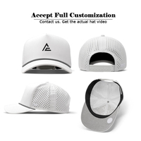 Gorras de Golf Personalizadas con Parche de PVC, Gorra de Golf Impermeable, Gorra de Golf de Alto Rendimiento, Gorra de Béisbol de 5 Paneles, Gorras Deportivas para Gimnasio y Fitness