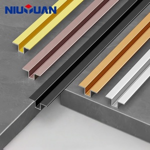 NIUYUAN prezzo all'ingrosso mobili bordo Trim Multi colore anodizzato in alluminio U canale profilo per piastrelle - Product Image 1