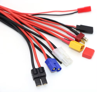 Câble de charge multifonction 8 en 1 en plastique, prise banane 4 mm, connecteur EC3 XT60 TRX Tamiya Deans RC, chargeur de batterie IMAX B6 Lipo