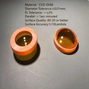 OEM12.5mm 25mm 38.05mm 50mm ARコーティング レーザーグレード ZnSe メニスカスレンズ 熱画像レンズ ZnSe赤外線レーザーレンズ - Product Image 2