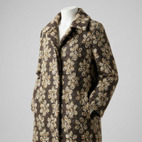 Sac lourd pour filles, fait main, luxueux, avec base marron foncé, motif de vigne dorée, anneau épaissi et broderie bulle tricotée