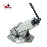 QHK125 étau de Machine inclinable étau de fraisage CNC étau à Angle bidirectionnel de Type déclinable étau de Machine inclinable