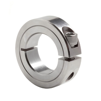 Usinage CNC de précision Collier d'arbre monobloc en acier inoxydable en aluminium personnalisé Pince rapide de différentes tailles