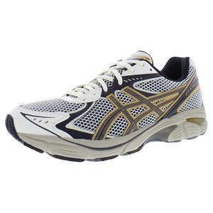 Zapatos para Caminar Unisex Asics GT-2160 Color Crema Dorado Puro con Parte Superior de Malla y Diseño de Soporte - Product Image 1