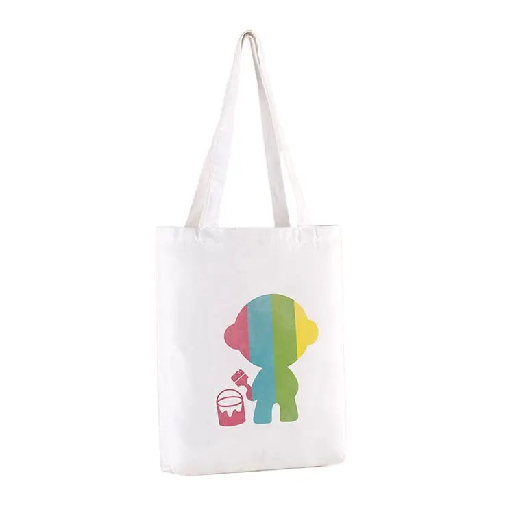 2022 New design canvas bag wholesale high quality cotton canvas shopping tote bag