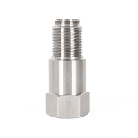 Vis de connexion M18*1.5 en acier inoxydable pour capteur O2, mini catalyseur métallique en nid d'abeille