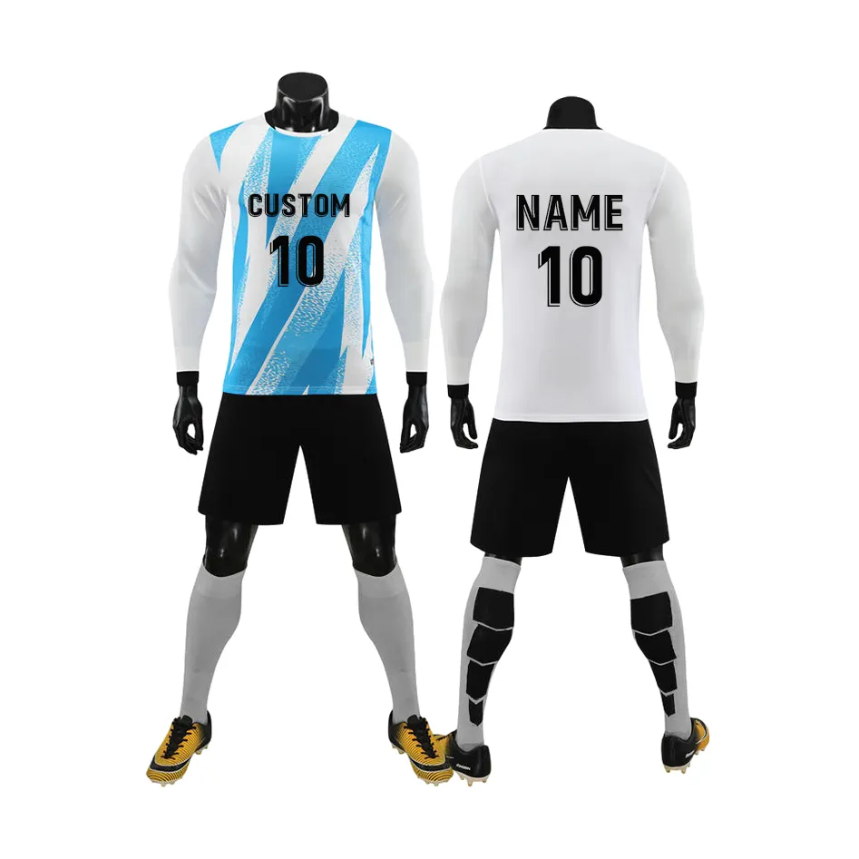 Adulto futebol goleiro uniforme esponja protetora manga longa treinamento futebol goleiro futebol camisa de futebol dos homens