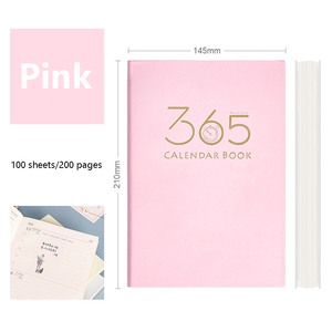 NUOVO Agenda Planner Giornaliero Personalizzabile con Copertina Morbida per Obiettivi Aziendali <span class=keywords><strong>365</strong></span> Giorni 2026 2027 - Product Image 4