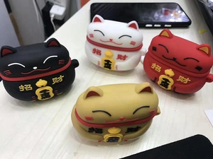 3D Earphone Case For Airpods <strong>Pro</strong> 3 Case Silicone Cat Cartoon Headphone/<strong>Earpods</strong> Cover For <strong>Apple</strong> Air pods <strong>Pro</strong> 3 Case Keychain - Product Image 2