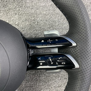 <span class=keywords><strong>Volante</strong></span> de cuero real personalizado para Mercedes Benz <span class=keywords><strong>AMG</strong></span> C63 A45 E43 E63 W204 W205 809 S63 W222 <span class=keywords><strong>CLA</strong></span> GLC G500 - Product Image 5