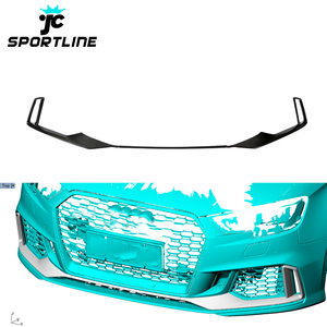 Fiber de carbone sec <span class=keywords><strong>RS3</strong></span> pare-chocs avant évents garnitures extérieures pour <span class=keywords><strong>Audi</strong></span> <span class=keywords><strong>RS3</strong></span> <span class=keywords><strong>8V</strong></span> berline 2017-2019 - Product Image 2