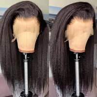 Perruques brésiliennes en cheveux humains Remy, lisses et bouclées, avec dentelle HD 13x4, densité 180%, longues, pour femmes, vente en gros