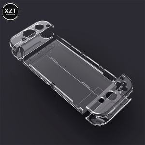 Funda protectora de cristal 2023 para Nin Tendo <span class=keywords><strong>Switch</strong></span> <span class=keywords><strong>OLED</strong></span>, funda rígida transparente acoplable para <span class=keywords><strong>Switch</strong></span> <span class=keywords><strong>OLED</strong></span>, accesorio de consola - Product Image 2