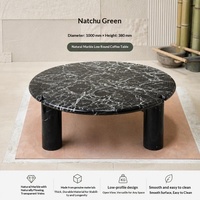 Table basse en marbre noir avec veines blanches uniques, table de gazebo extérieure artisanale, mobilier de luxe pour salon, Émirats arabes unis
