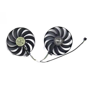 FDC10U12S9-C T129215SU 95มม. พัดลม RX5700XT 4PIN GPU สำหรับ <span class=keywords><strong>Asus</strong></span> Radeon <span class=keywords><strong>RX</strong></span> <span class=keywords><strong>5600</strong></span> 5700 <span class=keywords><strong>XT</strong></span> dual EVO OC OC - Product Image 4