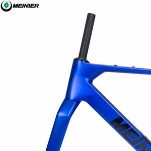 Nouveau cadre de vélo de gravier en fibre de carbone avec tailles S/M/L/XL et boîte à outils, compatible avec les roues 700c - Product Image 5