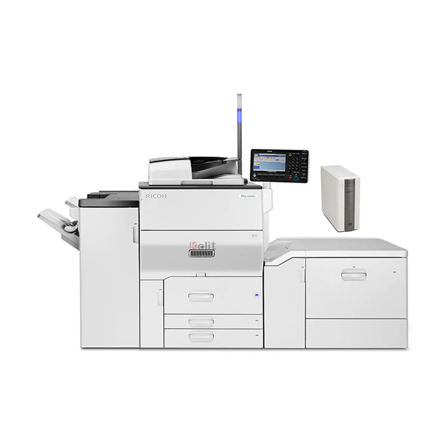 Mesin fotokopi Pro C5100s jejak kecil profesional, mesin fotokopi kecepatan tinggi untuk Ricoh